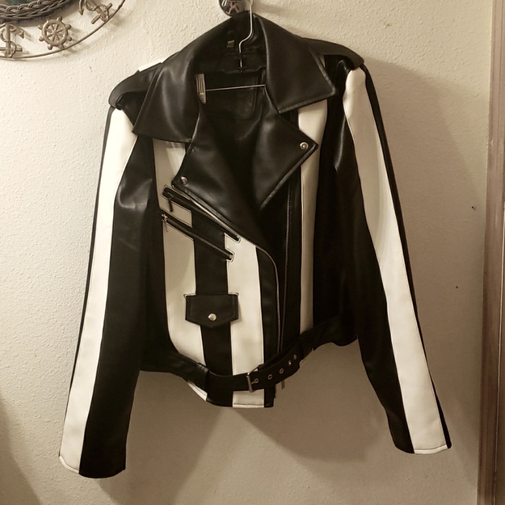 Killstar Beetlejuice Leather Jacket